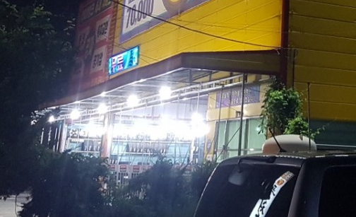 타이어뱅크 매장 조명 실제 적용 사진